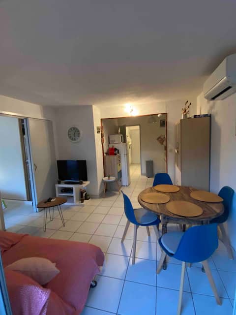 Annonce Airbnb populaire: Superb 2-room apartment 50 m from the beach. à Canet En Roussillon