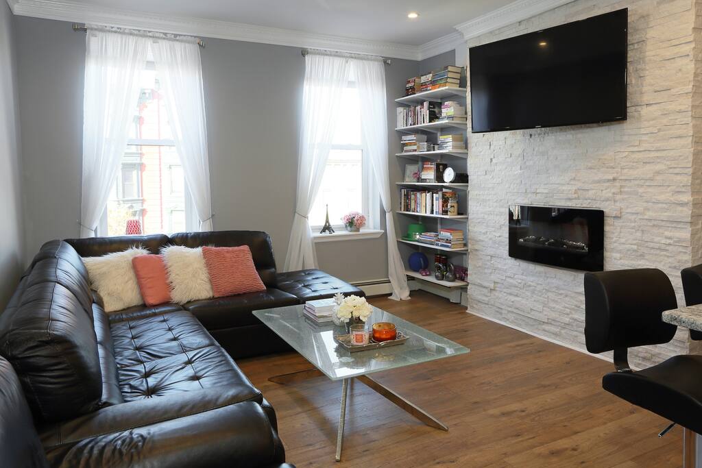 Cute + Cozy Hoboken Apartment Close to NYC Apartments for Rent in Hoboken, New Jersey Cute + Cozy Hoboken Apartment Close to NYC Apartments for Rent in Hoboken, New Jersey