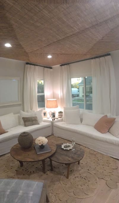 Living room area with seating for 6-8.