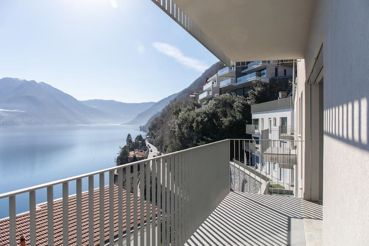 Modern two floor apartment on the Lake