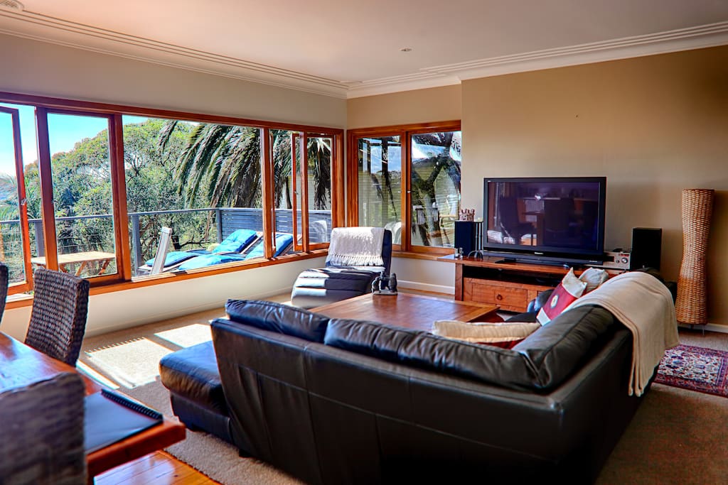 Open plan living keeps you in touch with friends ...