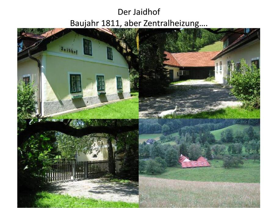Ein ehemaliger Bauernhof, jetzt Ferien mit Zentralheizung