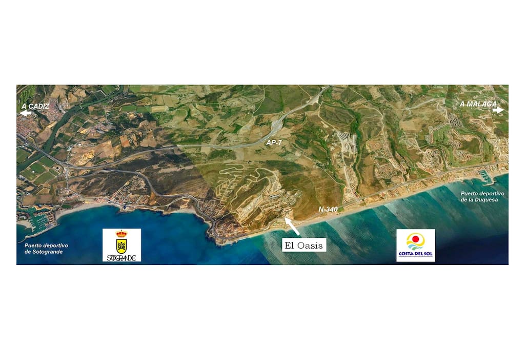 Located between the Marinas of Sotogrande and La Duquesa