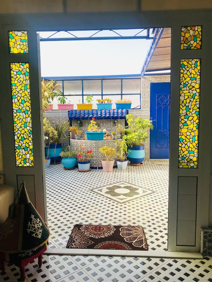 Riad Style-sky View-internet Fibre-chaînes Tv - Agadir