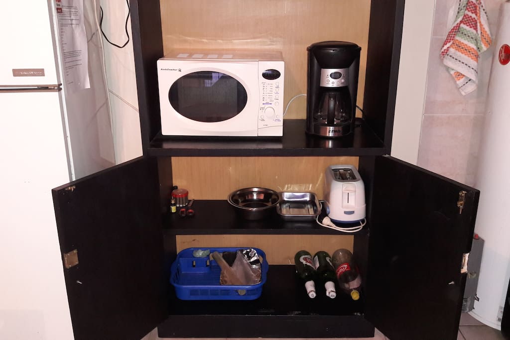 Microndas - cafetera - tostadora, art. de limpieza