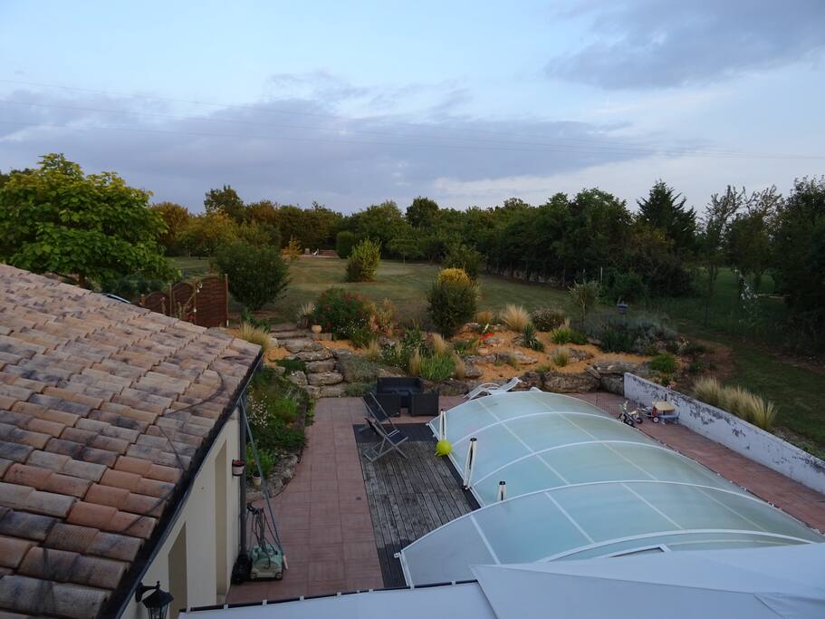 vue d'une chambre