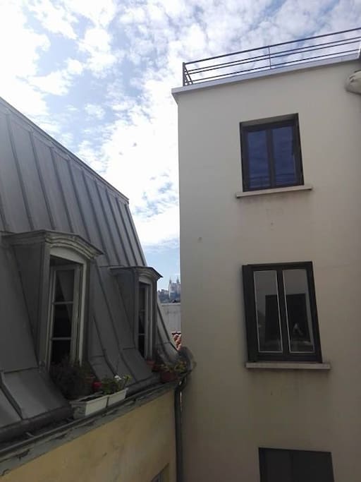 Vue depuis la salle de bain