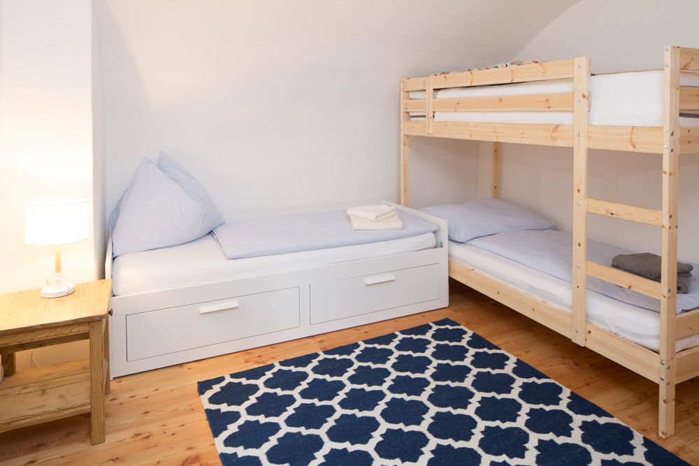 Bedroom 4 - 1 bunk bed + 1 double bed (160x200) or a single bed

Bedroom 4