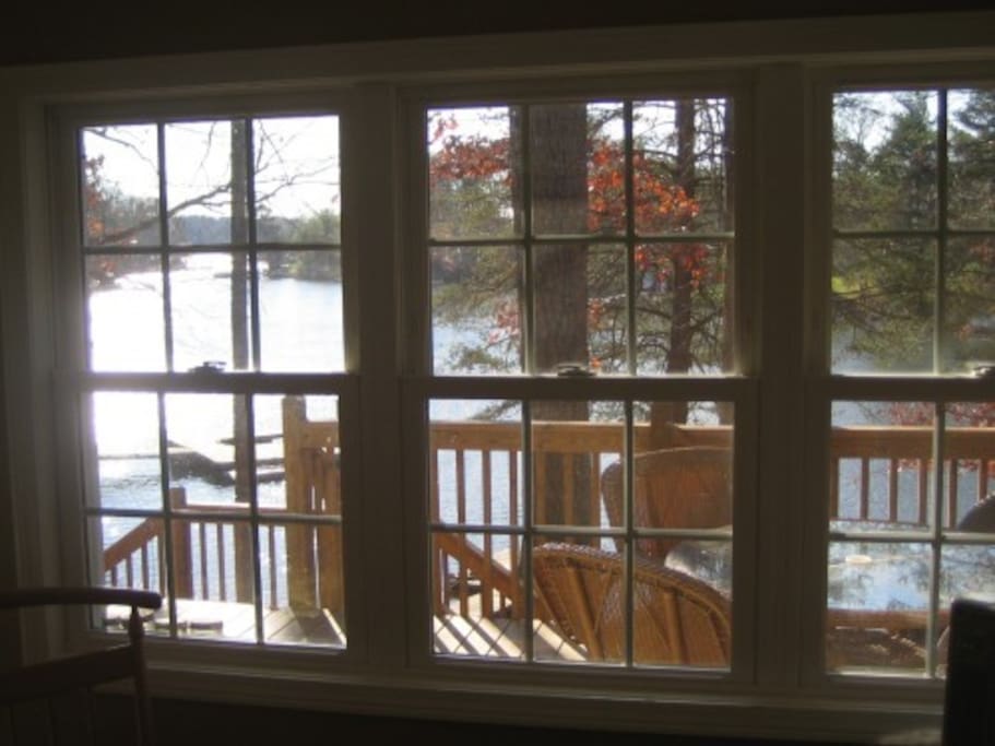 View from living area