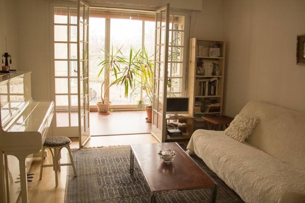 Blancheur et luminosité exceptionnelle de l'appartement