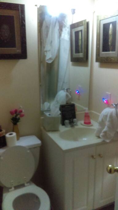 This on-the-go bath room.