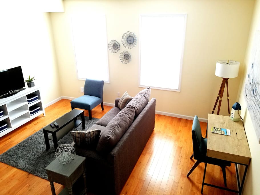 Open space to relax and plan your adventures