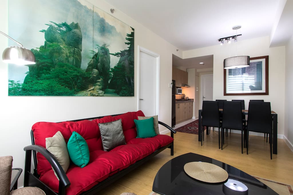 Relaxed open space.