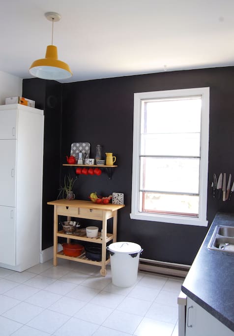 Spacious kitchen