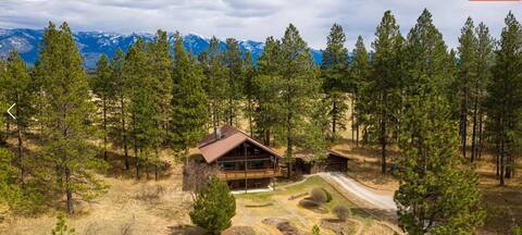 Cabin on 5 acres w/Full Gym, Steam Rm, Hot Tub