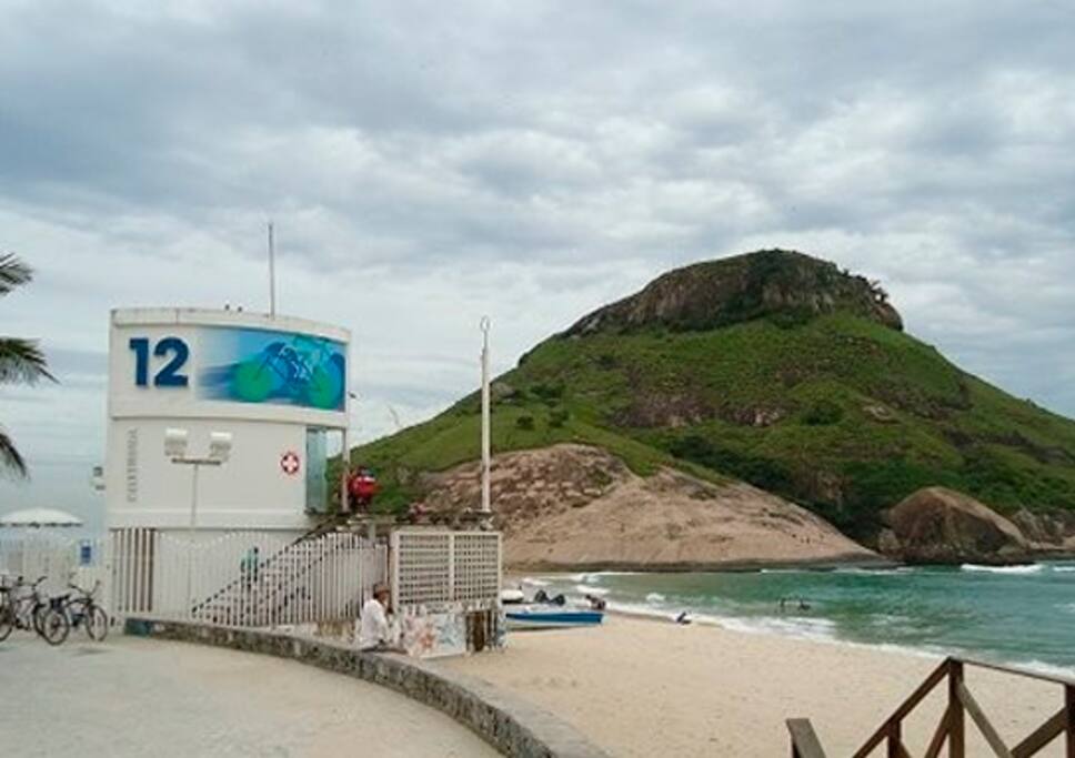 Posto 12, praia da Macumba