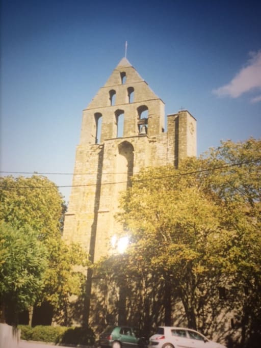 Adjacent Church tower