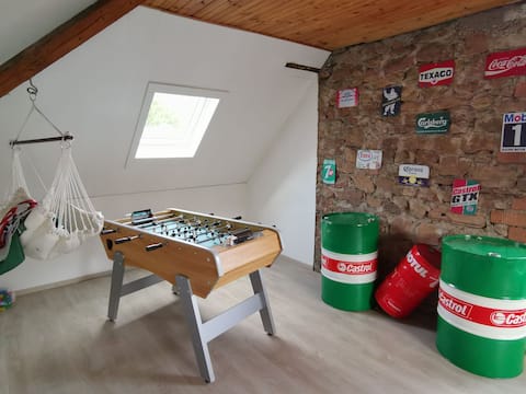 Le Mnuisrèy - Grand Gîte 9 personnes & Spa