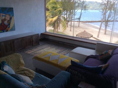 Beach apartment.