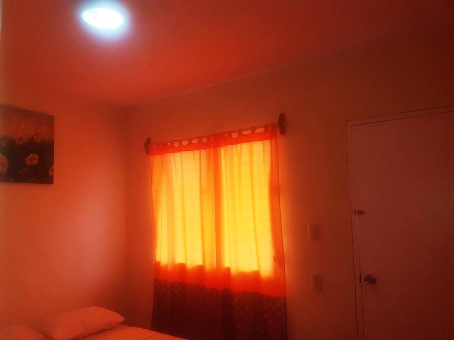Curtains. So important for privacy.