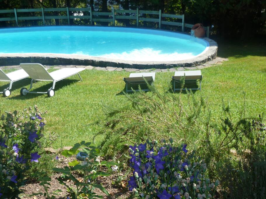 Piscine !! et coin détente