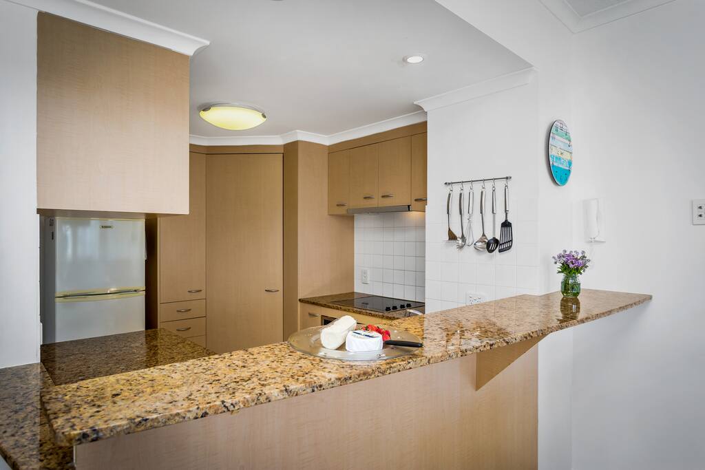 Large fully stocked kitchen