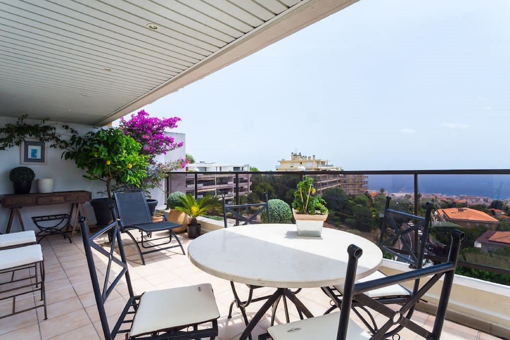 Terrasse plein sud