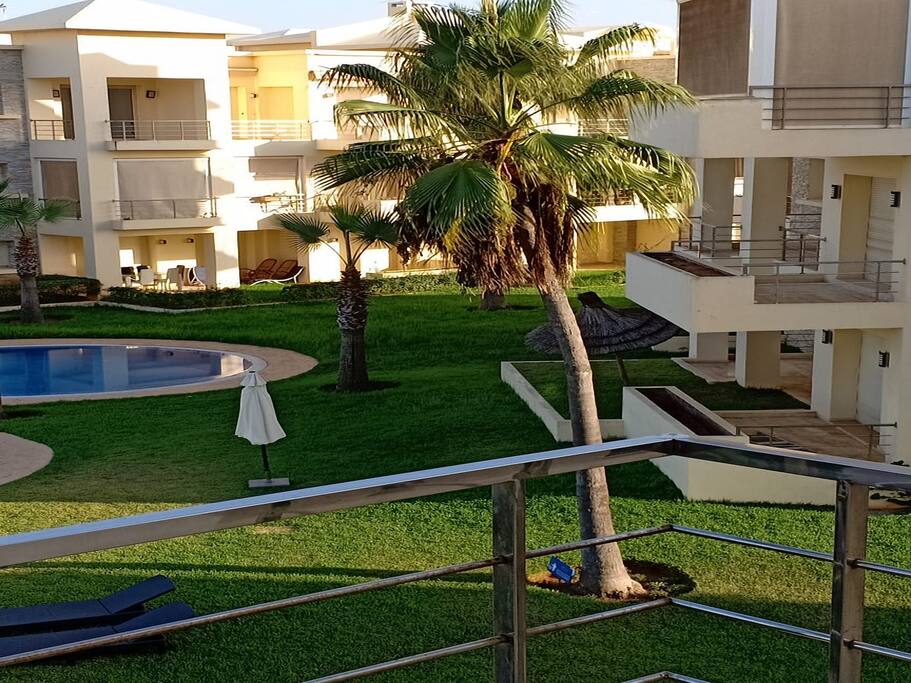 Vue sur jardin