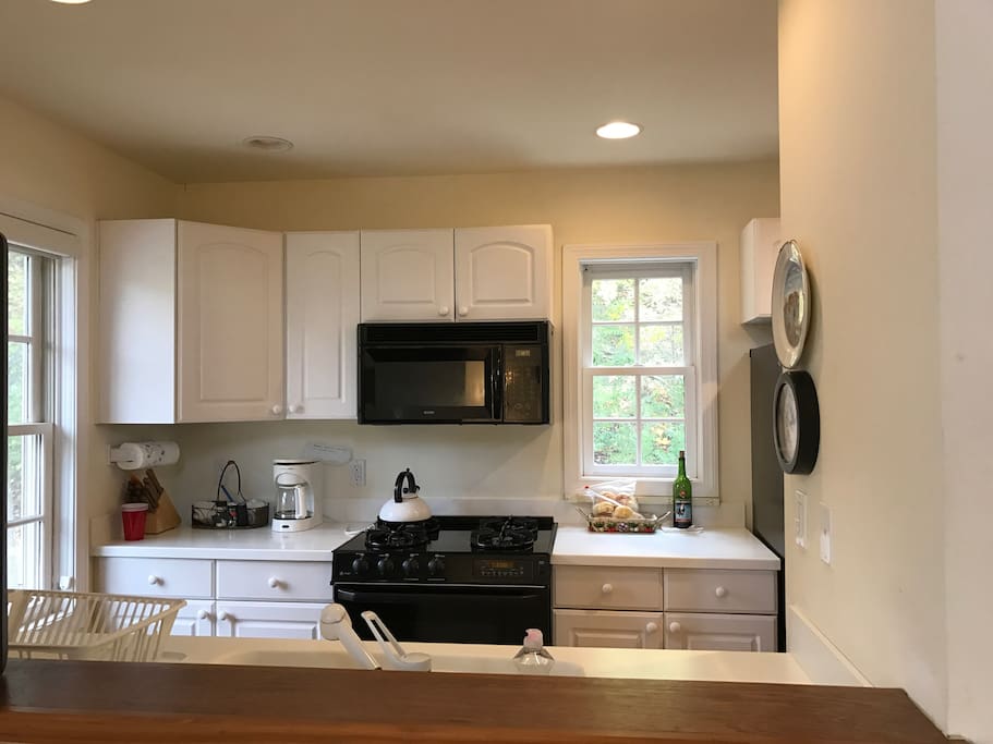 Well-stocked kitchen