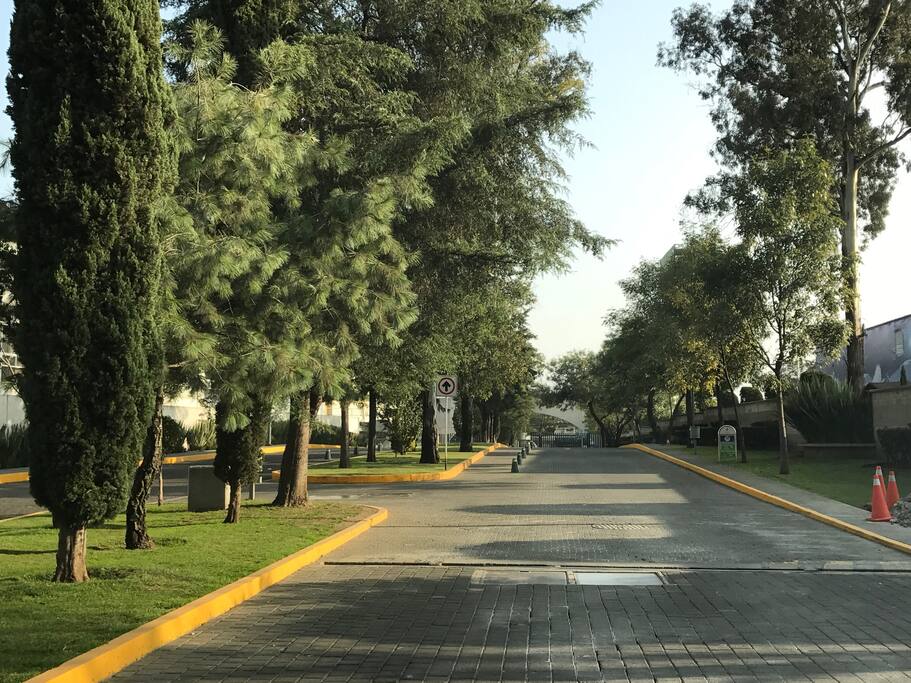 El acceso a la privada...!!!