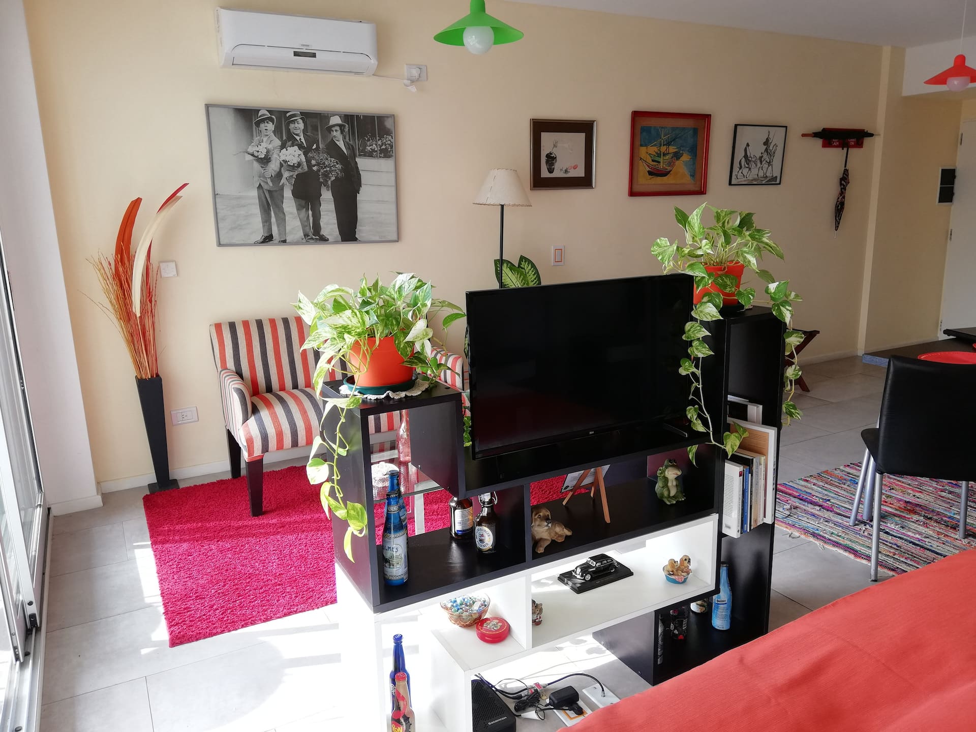 Квартира с 1 спальней, балконом и Wi-Fi в Palermo Soho