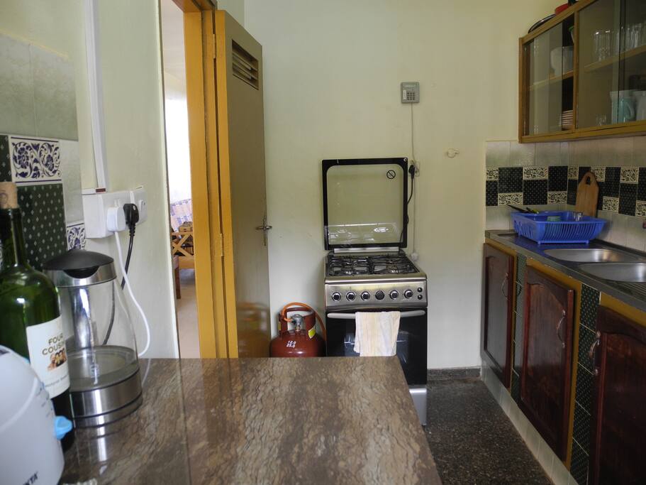 Fully equipped kitchen