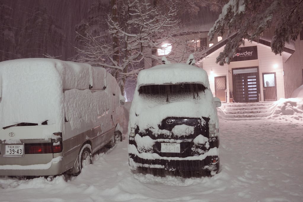 Hakuba is famous for powder, and lots of it!