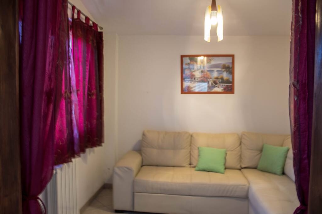 Lounge and sleeper couch