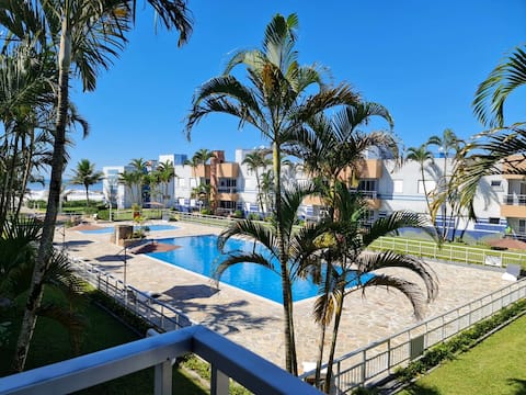 Top Airbnb: Full apartment with POOLS! "Foot in the sand" in Itapoá