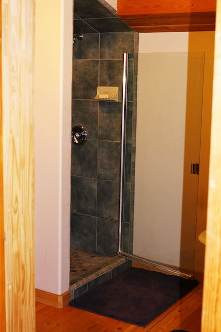 The Master Bathroom Shower