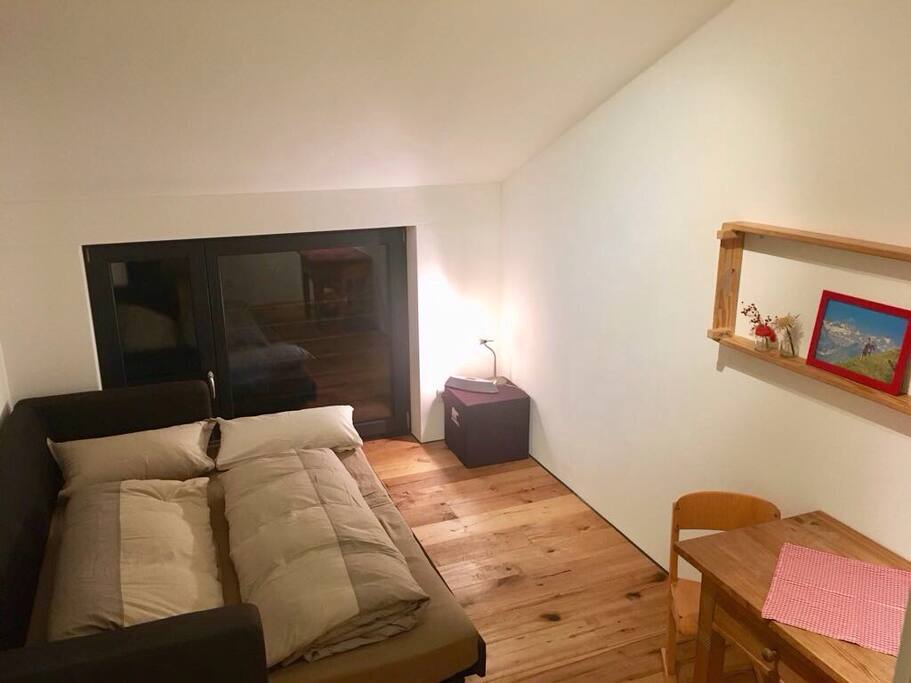 Zimmer mit Bergblick
