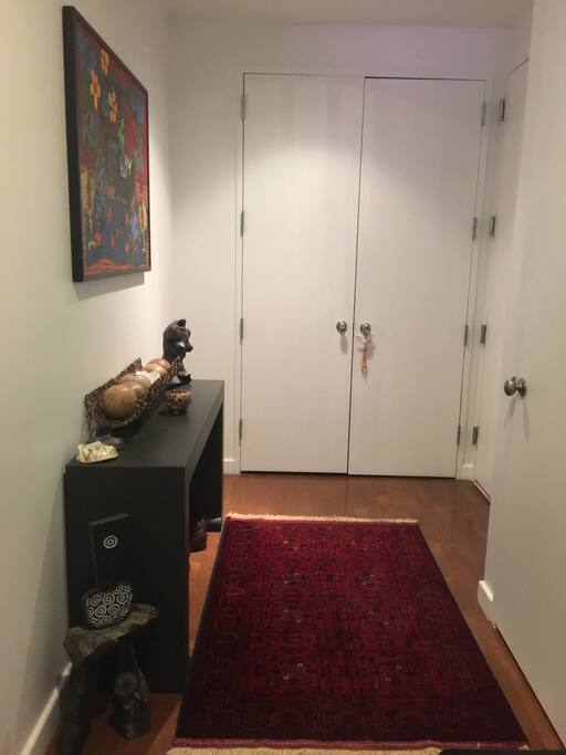 HALL WAY AND CLOSET