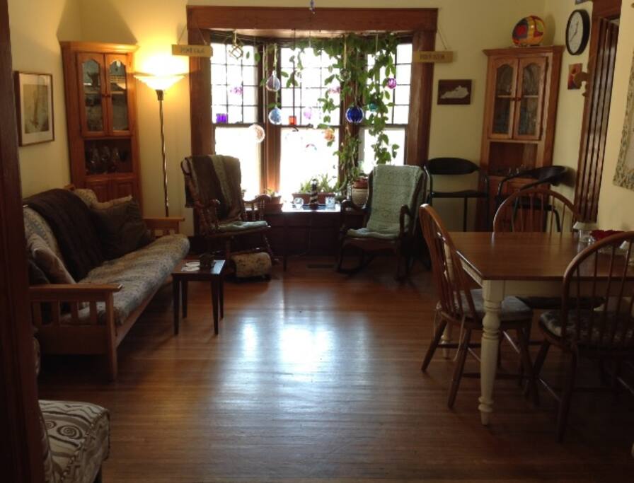 Our primary gathering space--open and welcoming.