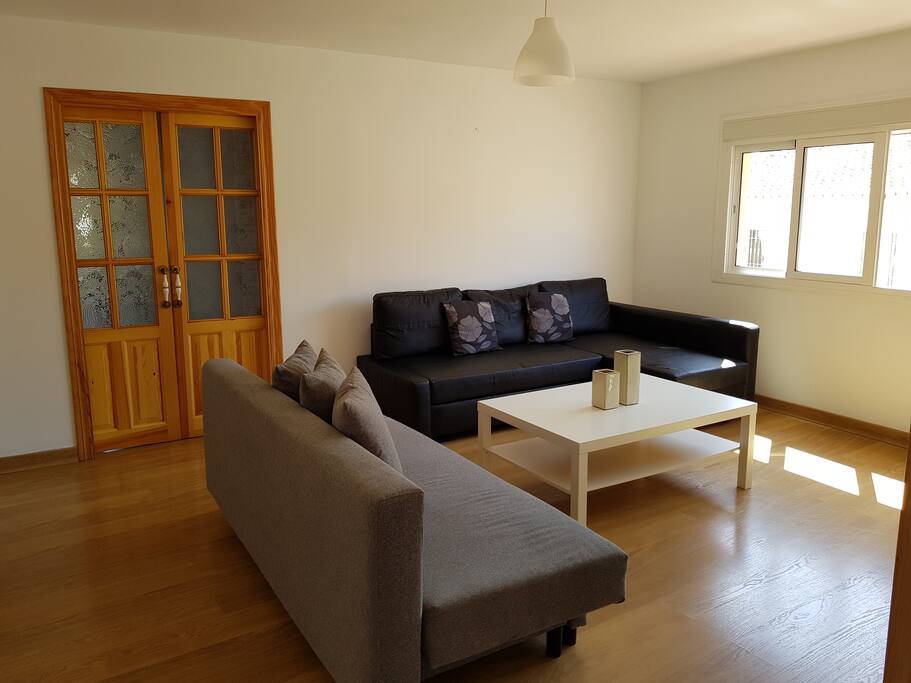 Living Room with sofa bed