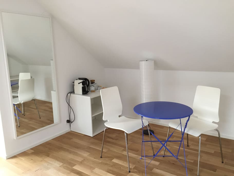 Petit coin pour prendre un café ou un thé