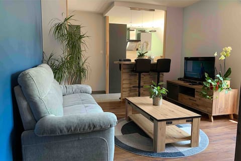 Annonce Airbnb populaire: Chez Mathias/2 bedrooms/2 beds/baby beds/garage à Kaysersberg Vignoble