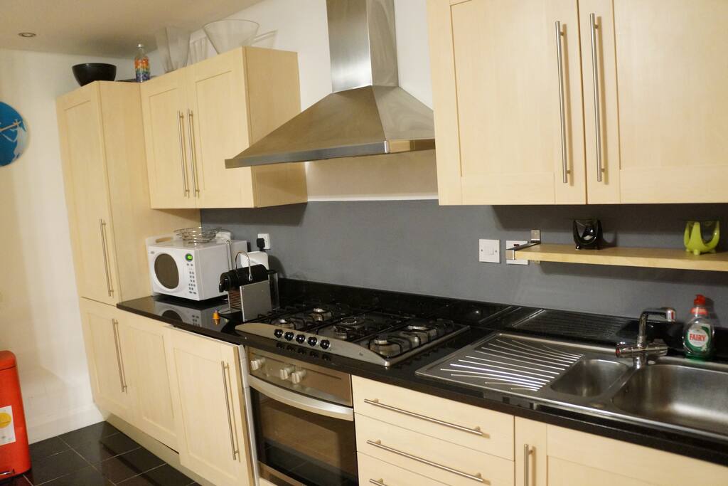 Open plan kitchen