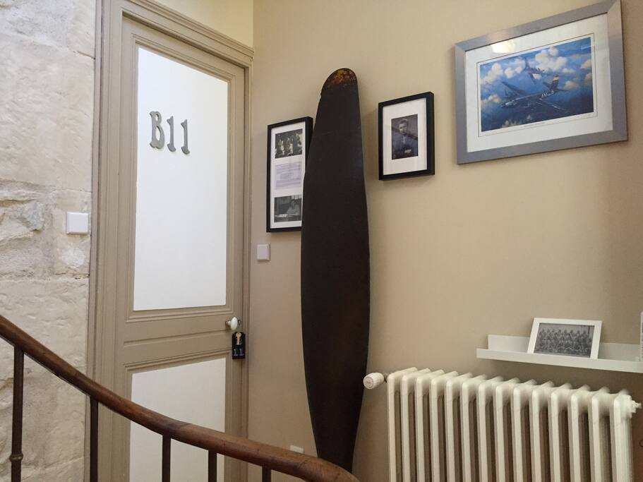 L'entrée de la chambre B11