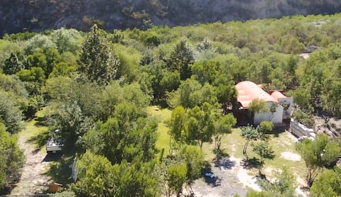 Potrero Chico cottage for climbers.