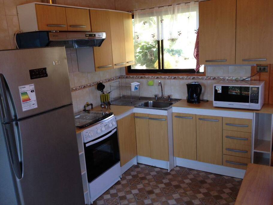 Cocina completamente equipada para 6 personas