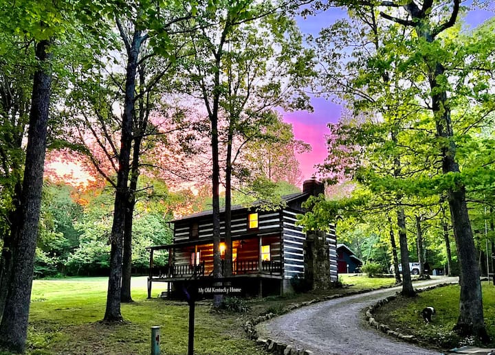My Old Kentucky Home Log Cabin Private Retreat