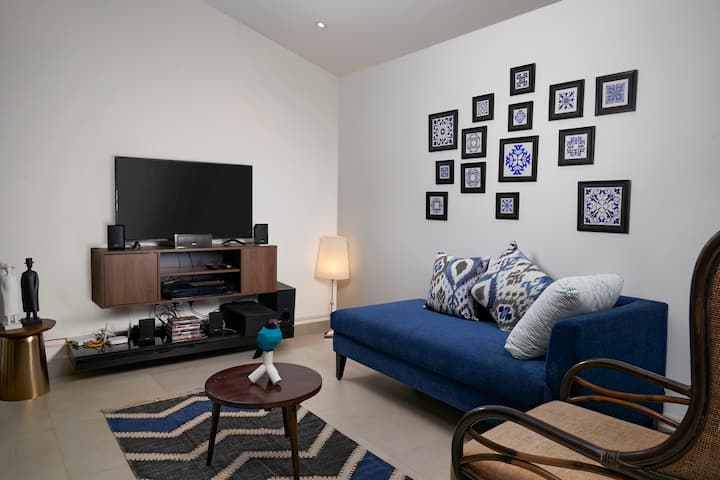 Boutique 2bhk French Condo W/ Wifi & Pool Assagao - Goa