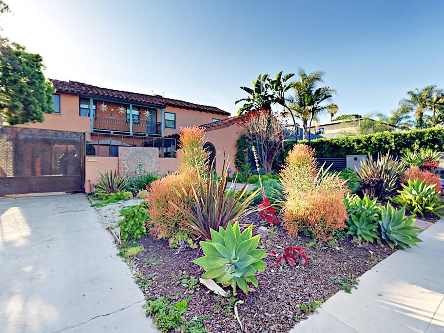 Quiet, residential neighborhood with plenty of sun and greenery.