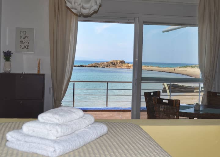 Pogled na spavaću sobu